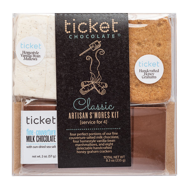 Ticket Chocolate, Classic Artisan S'mores Kit