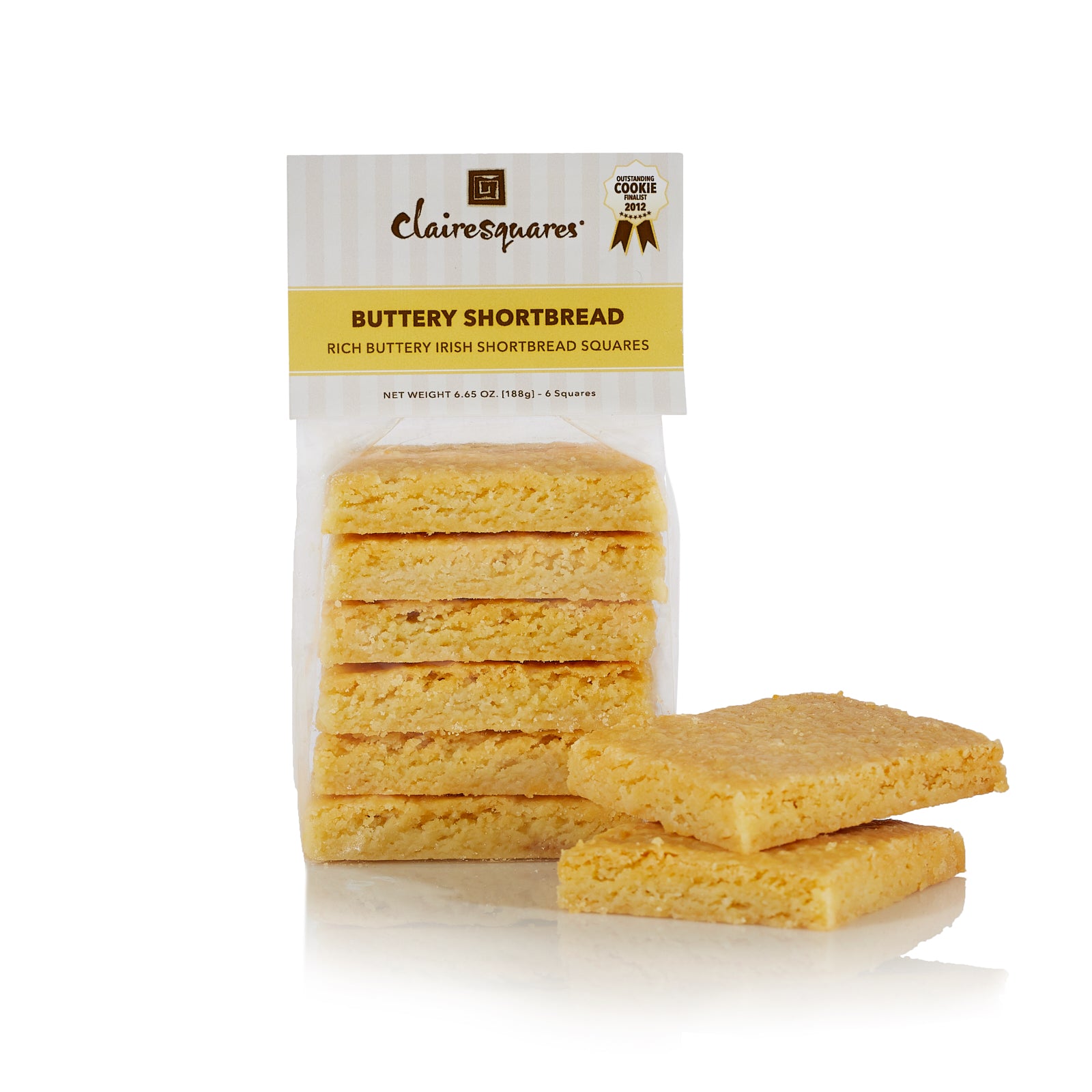 Clairesquares, Buttery Shortbread Squares