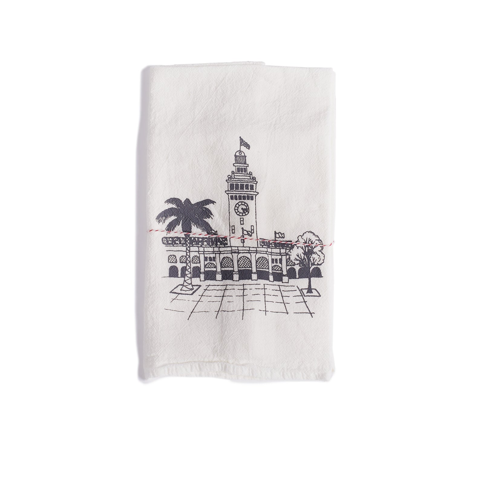 The Heated, Ferry Building Tea Towel