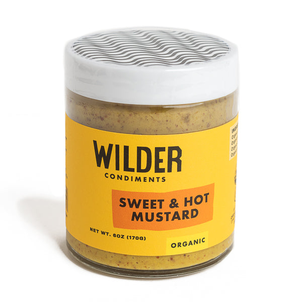 Wilder Condiments, Sweet and Hot Mustard