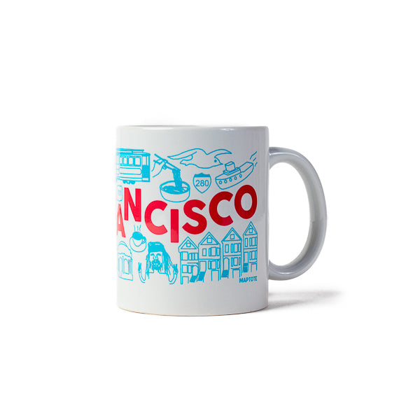 Maptote, San Francisco Mug